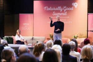 DUSSELDORF, GERMANY - NOVEMBER 05: <> the Naturally Good Holistic Health & Beauty Summit at Hyatt Regency Dusseldorf on November 05, 2023 in Dusseldorf, Germany. (Photo by Andreas Rentz/Getty Images for Naturally Good)