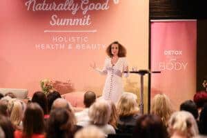 DUSSELDORF, GERMANY - NOVEMBER 05: <> the Naturally Good Holistic Health & Beauty Summit at Hyatt Regency Dusseldorf on November 05, 2023 in Dusseldorf, Germany. (Photo by Andreas Rentz/Getty Images for Naturally Good)