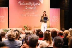 DUSSELDORF, GERMANY - NOVEMBER 05: <> the Naturally Good Holistic Health & Beauty Summit at Hyatt Regency Dusseldorf on November 05, 2023 in Dusseldorf, Germany. (Photo by Andreas Rentz/Getty Images for Naturally Good)