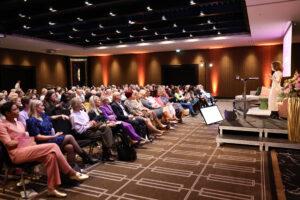 DUSSELDORF, GERMANY - NOVEMBER 05: <> the Naturally Good Holistic Health & Beauty Summit at Hyatt Regency Dusseldorf on November 05, 2023 in Dusseldorf, Germany. (Photo by Andreas Rentz/Getty Images for Naturally Good)